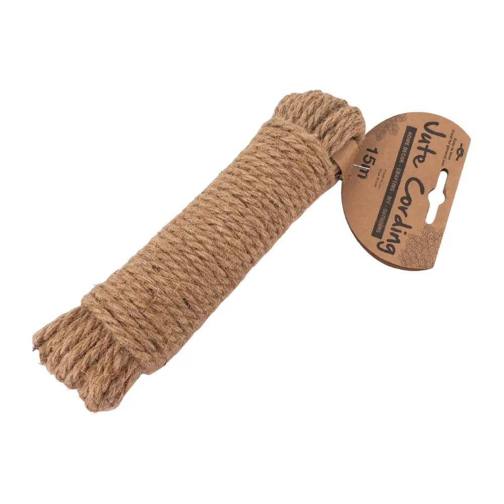 Dây Thừng Đay, Jute Cording (15m) - UNCLE BILLS