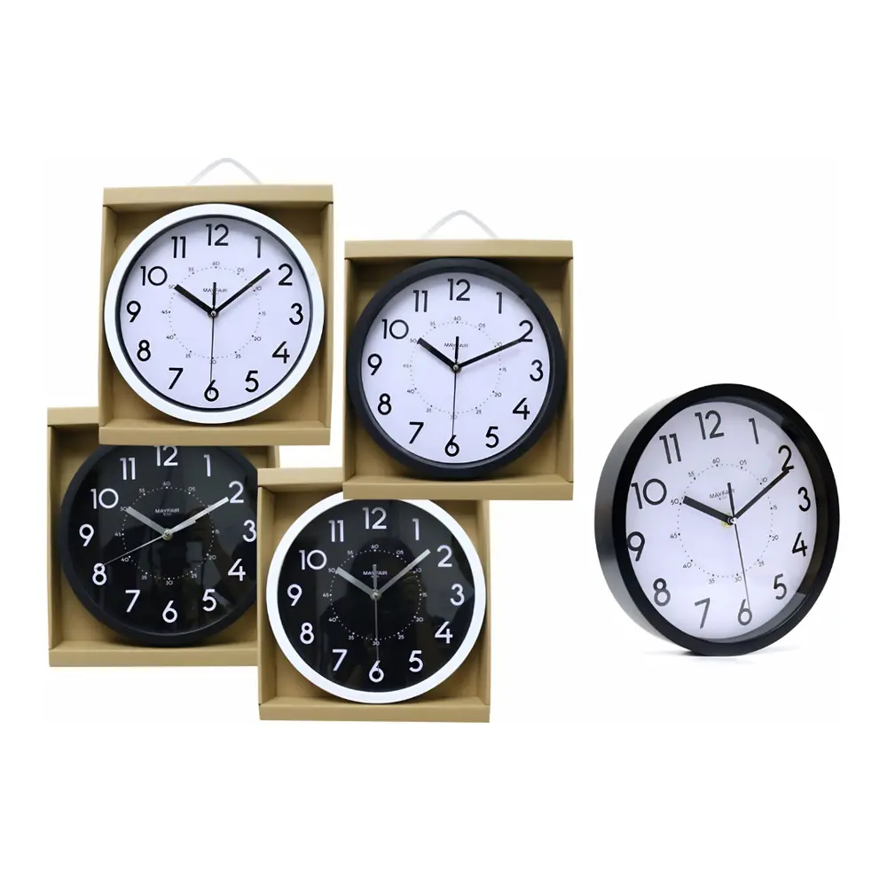 Đồng Hồ Số Lớn (Nhiều Mẫu), Clock with Big Numbers (25cm) - UNCLE BILLS
