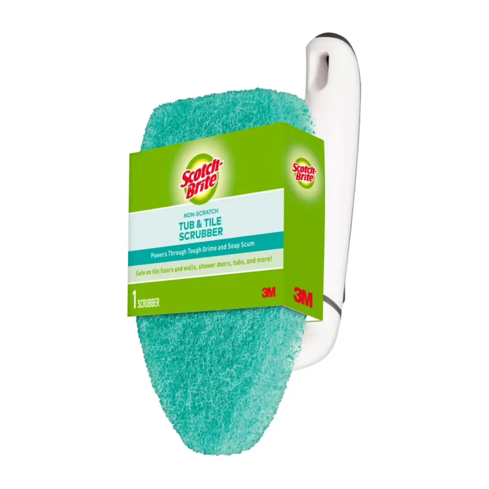 Bàn Chải Chà Sàn Không Trầy Xước, Scotch-Brite, Non-Scratch Tub & Tile Scrubber - 3M