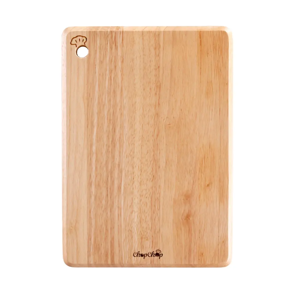 Thớt Chữ Nhật Gỗ Cao Su, ChopChop, Rubberwood Cutting Board (34 x 24 x 1.7cm) - GO DUC THANH