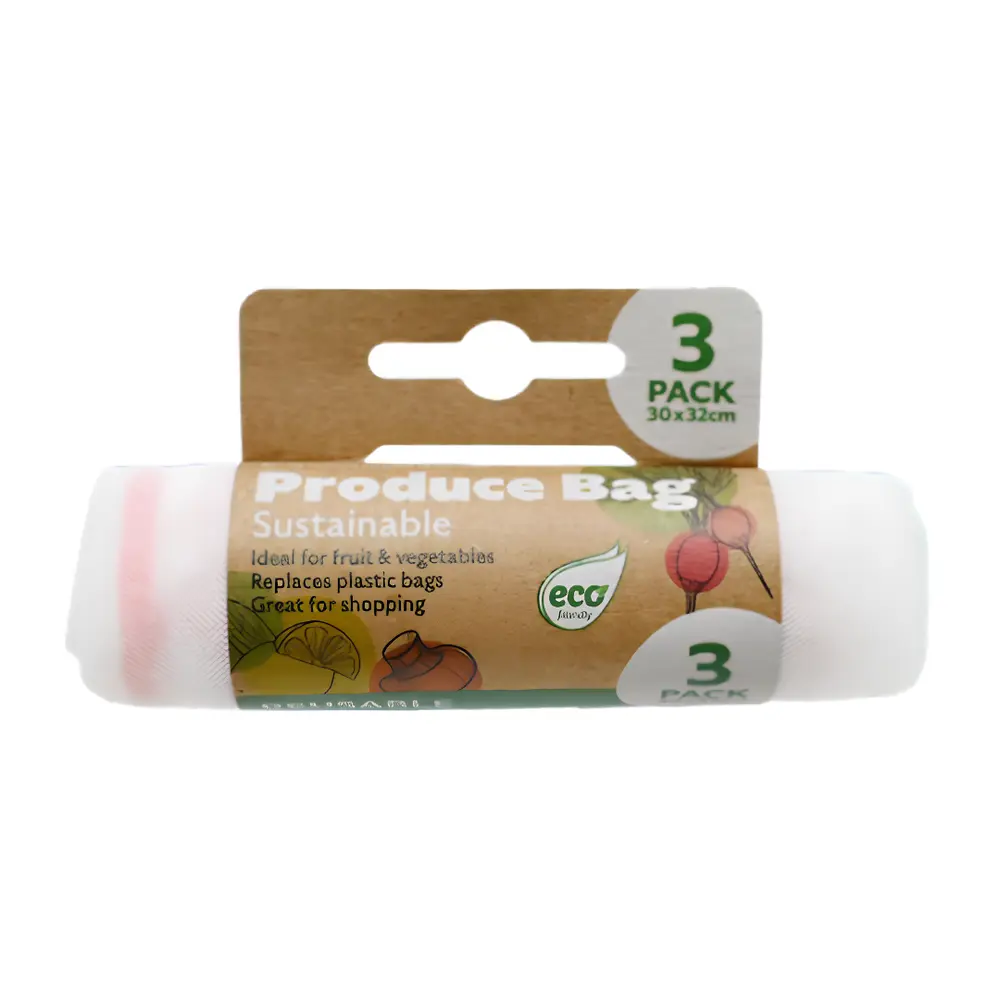 Túi Đựng Tái Sử Dụng, Reusable Produce Bag, 3 Cái (30 x 32cm) - UNCLE BILLS