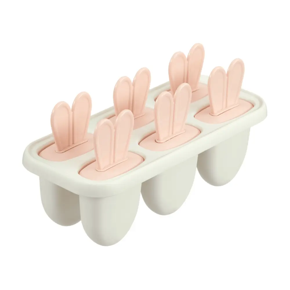 Khuôn Làm Kem Tai Thỏ, Kari Rabbit Ears Popsicle Mold, 6 Khuôn (210 x 90 x 104mm) - INOCHI