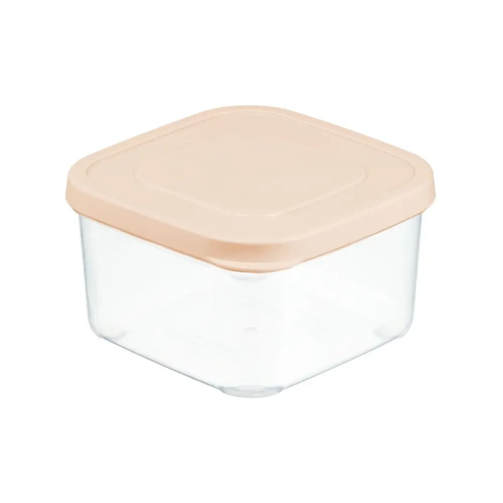 Hộp Thực Phẩm Vuông, Hokkaido Square Food Storage Container, 500ml (110 x 110 x 61mm) - INOCHI
