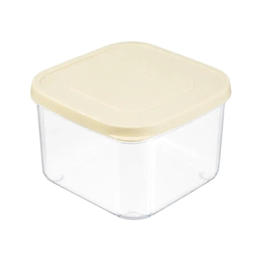 Hộp Thực Phẩm Vuông, Hokkaido Square Food Storage Container, 1000ml (128 x 128 x 88mm) - INOCHI