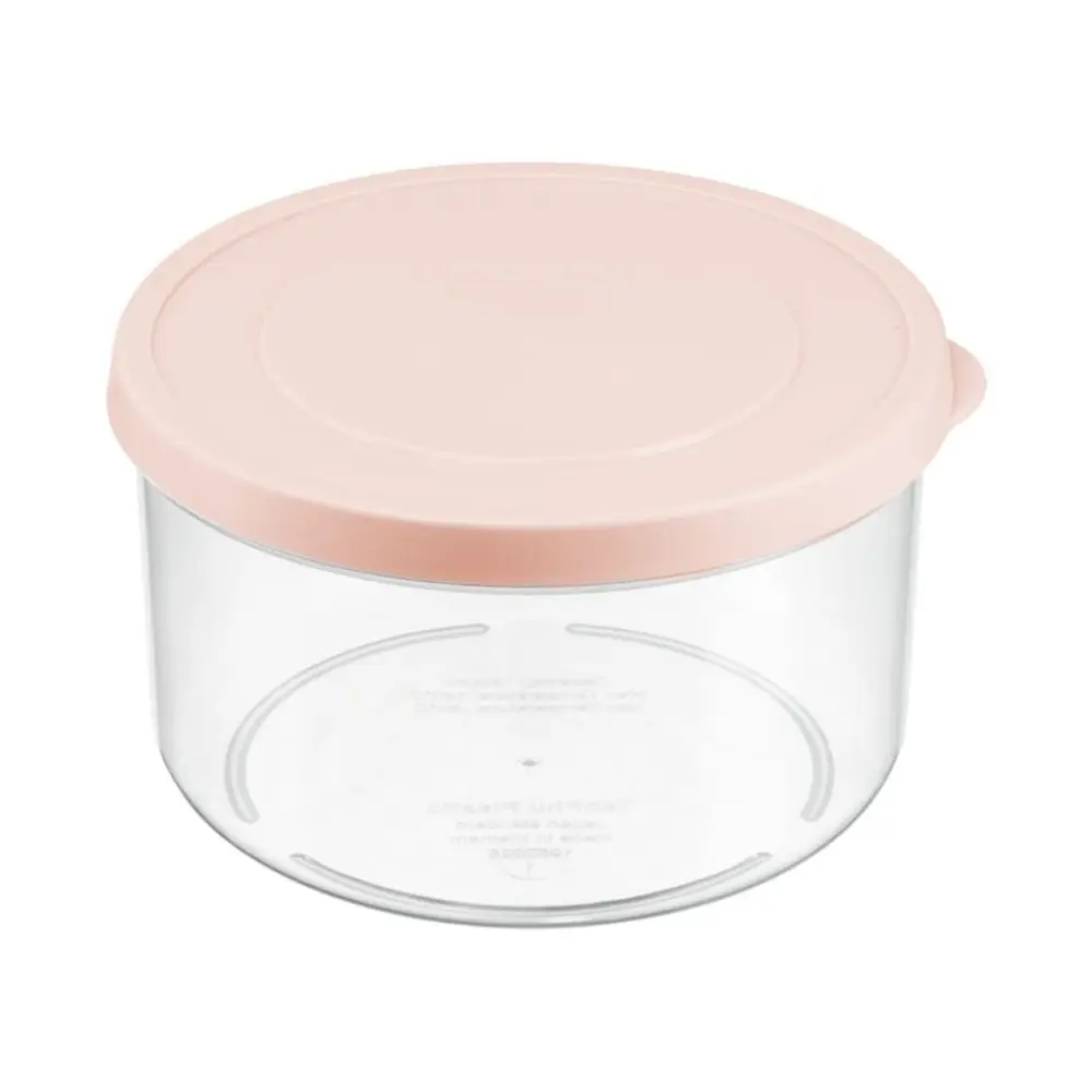 Hộp Thực Phẩm Tròn, Hokkaido Round Food Storage Container, 2500ml (195 x 188 x 113mm) - INOCHI