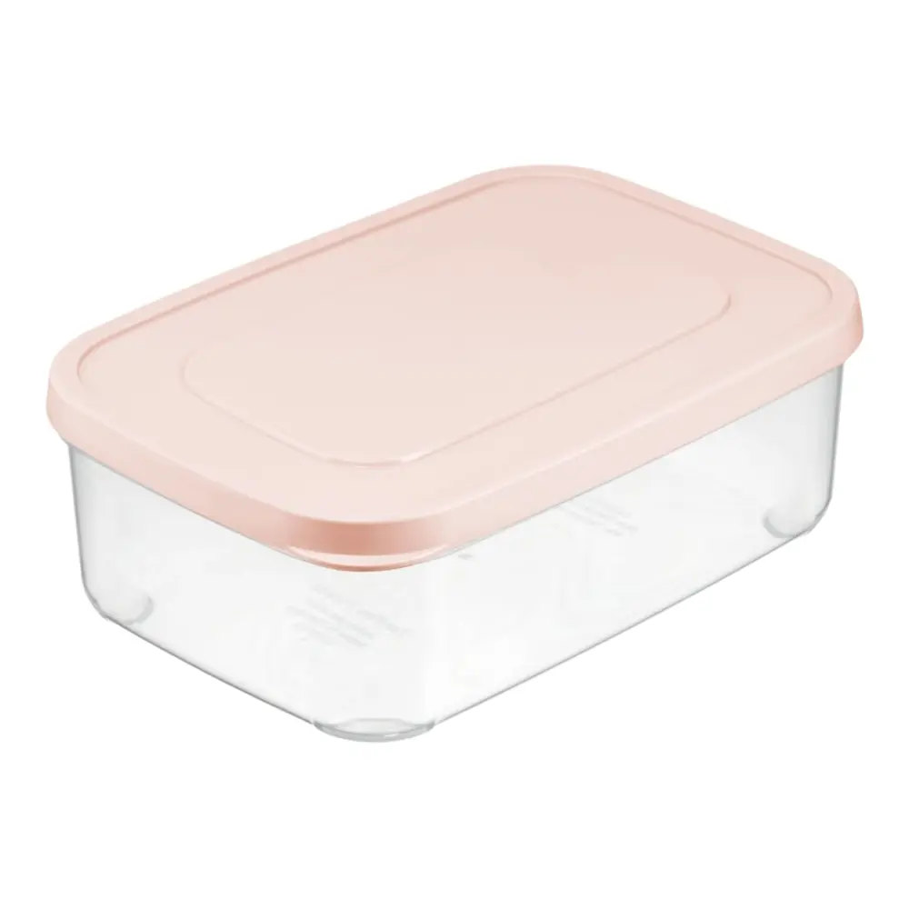 Hộp Thực Phẩm Chữ Nhật, Hokkaido Rectangle Food Storage Container, 2000ml (222 x 154 x 78mm) - INOCHI