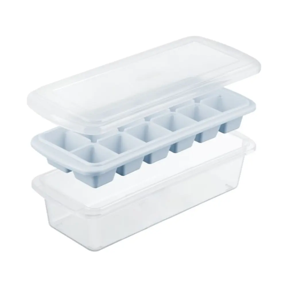 Khay Đá Vuông, Kari Ice Cube Tray, 12 Viên (280 x 113 x 71mm) - INOCHI