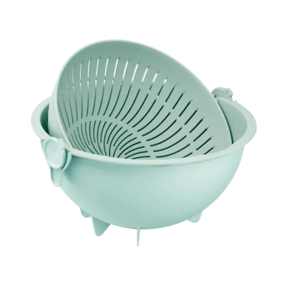 Bộ Thau Rổ Xoay Đa Năng, Yoko Multi-Purpose Spinning Bowl & Colander Set, 28cm (287 x 279 x 157mm) - INOCHI