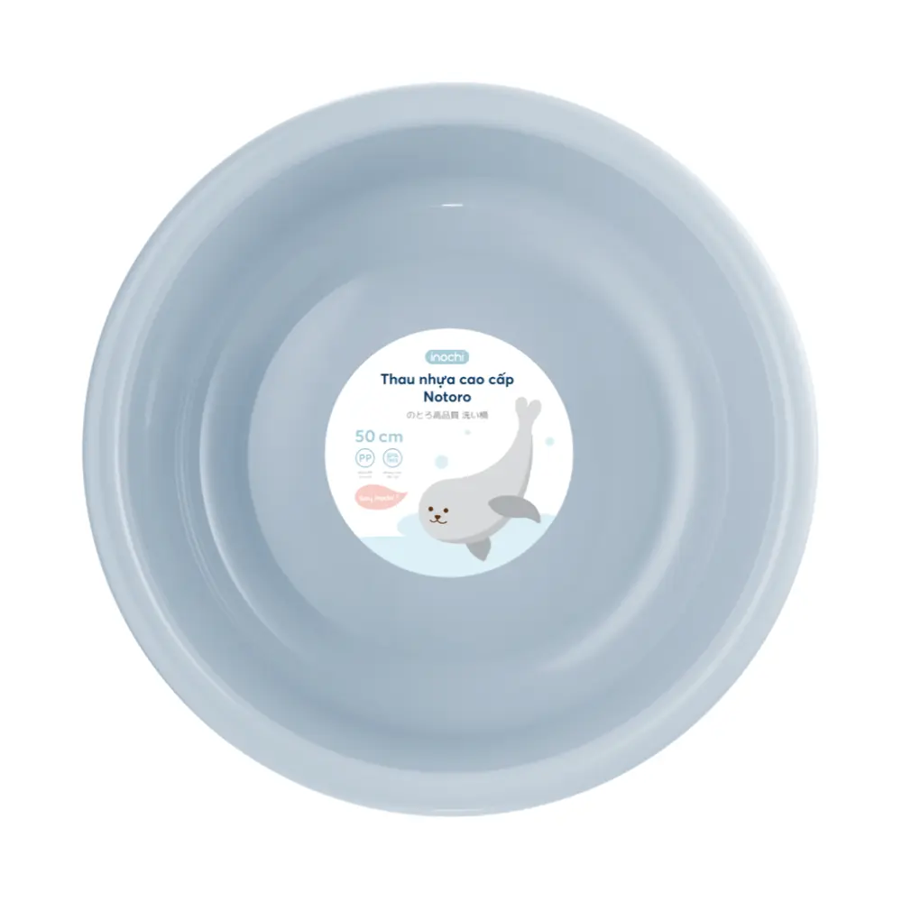 Thau Nhựa Cao Cấp, Notoro Washing Up Bowl, 50cm (500 x 500 x 160m) - INOCHI