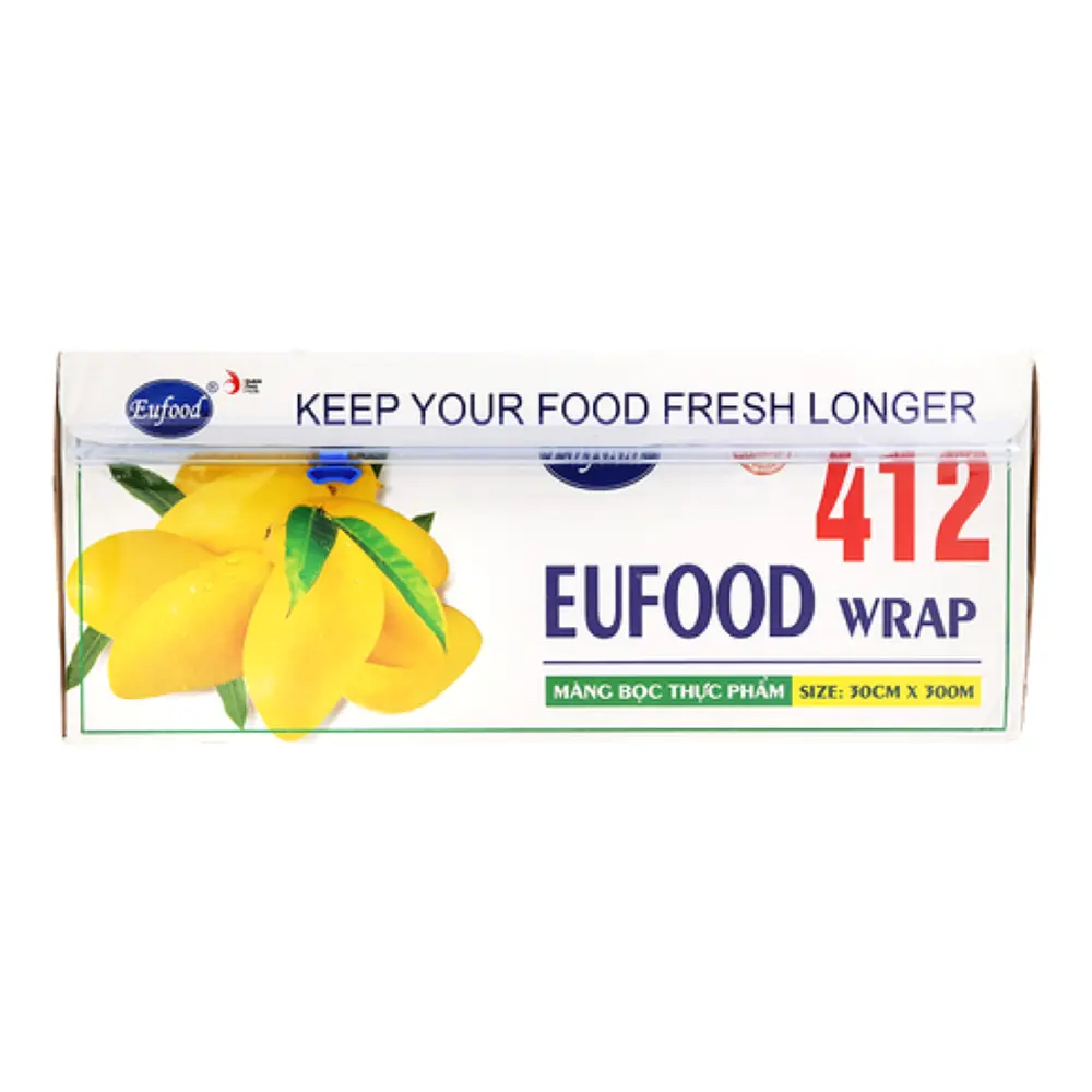 Màng Bọc Thực Phẩm, EUFood Wrap 412 (30cm x 300m) - EUFOOD