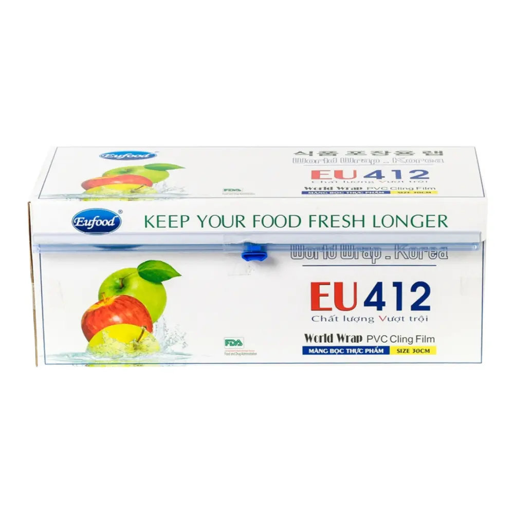 Màng Bọc Thực Phẩm, World Wrap EU412 (30cm x 250m) - EUFOOD