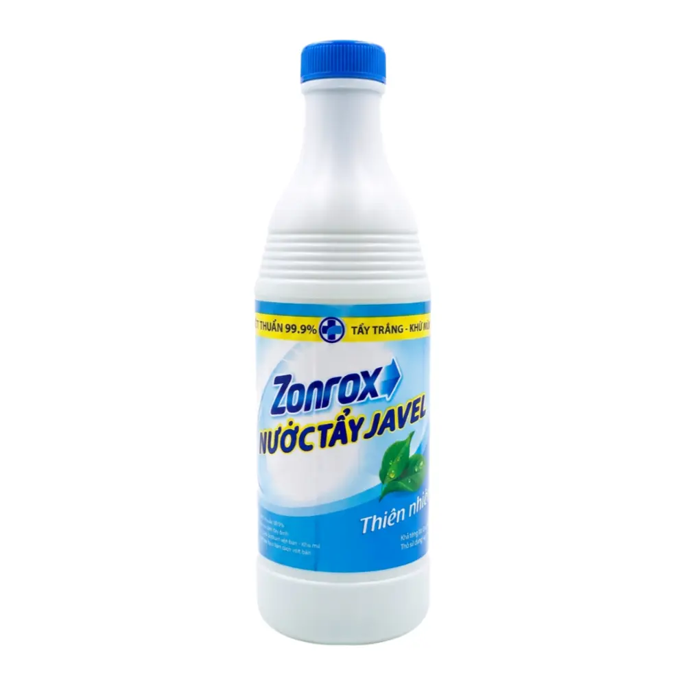 Nước Tẩy Javel Diệt Khuẩn Khử Mùi Thiên Nhiên, Javel Bleach, Natural Scent (500ml) - ZONROX