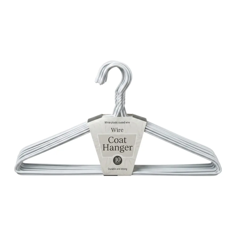 Móc Treo Quần Áo, Lam Wire Coat Hanger, 10 Cái - UNCLE BILLS