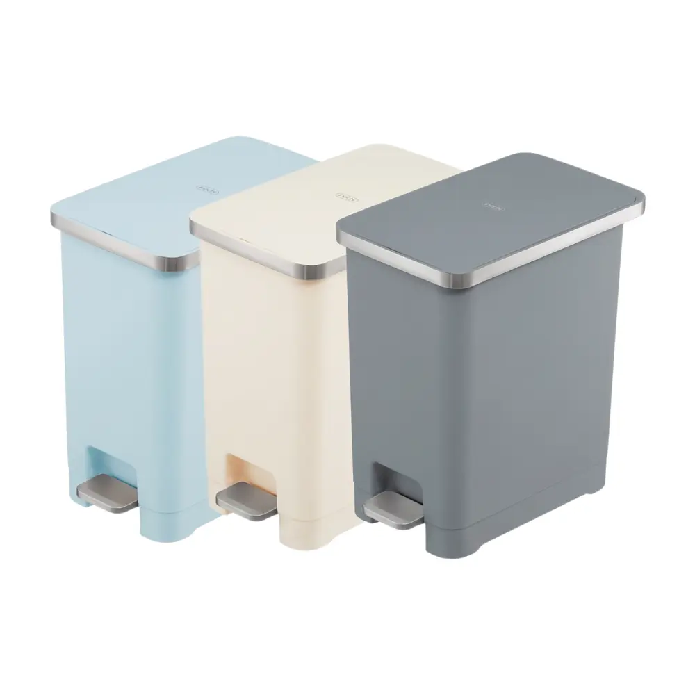 Thùng Rác Đạp, Hiro Hana Step Bin, 20L (352 x 223 x 400mm) - INOCHI