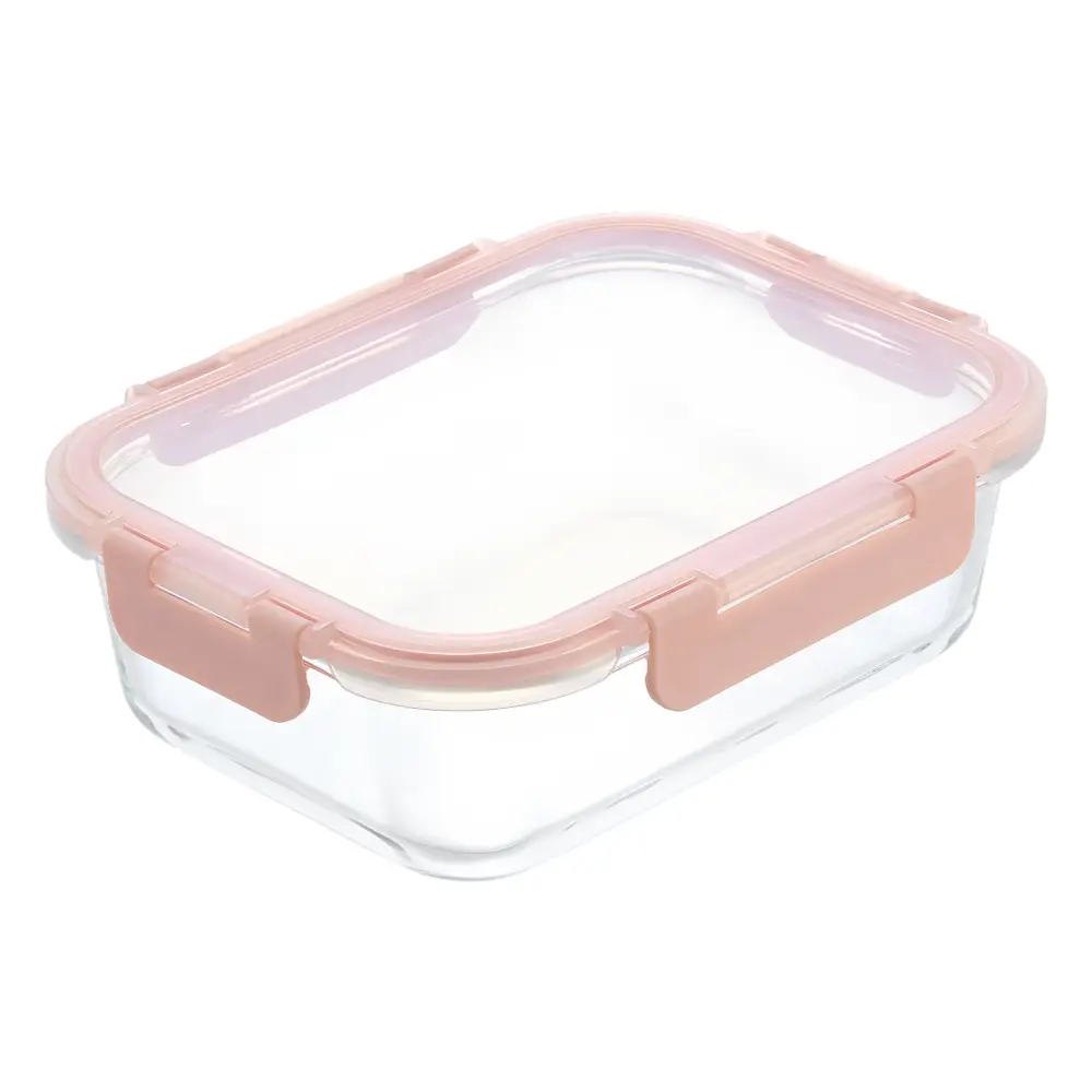 Hộp Thủy Tinh Chữ Nhật, Nikko Pure Rectangle Glass Storage Container, 1520ml (234 x 177 x 75mm) - INOCHI