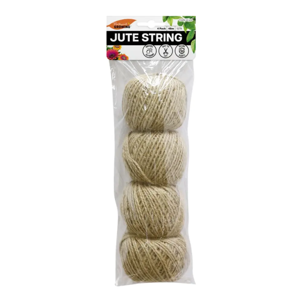 Dây Đay Đa Năng, Backyard Growing, Jute String, 4 Cuộn (48m) - UNCLE BILLS