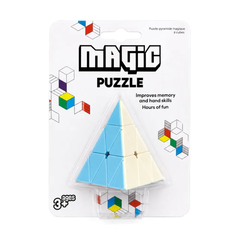 Đồ Chơi Rubik Tam Giác, Magic Pyramid Cube Puzzle - UNCLE BILLS