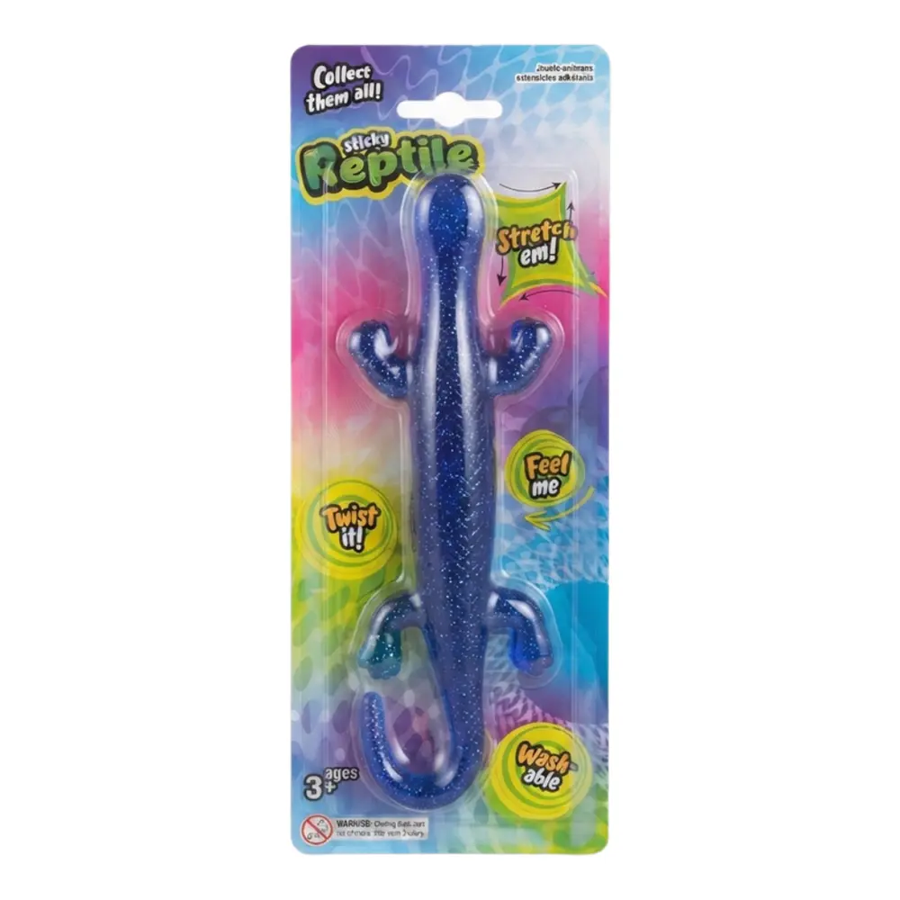 Đồ Chơi Thằn Lằn/Cá Sấu, Sticky Lizard/Croc Stretch Toy - UNCLE BILLS