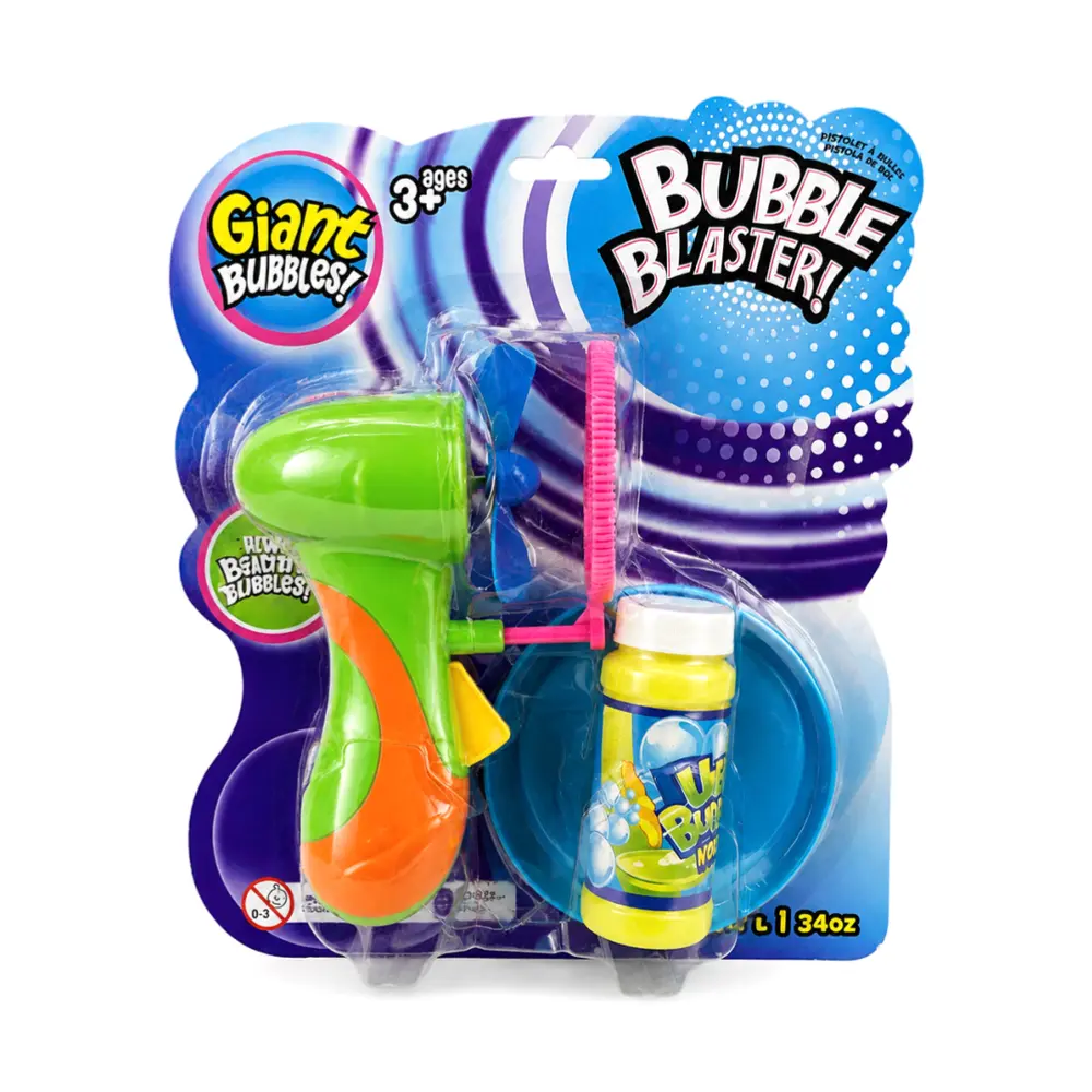 Máy Thổi Bong Bóng Khổng Lồ (Nhiều Mẫu), Giant Bubble Blaster, 34 oz (100ml) - UNCLE BILLS
