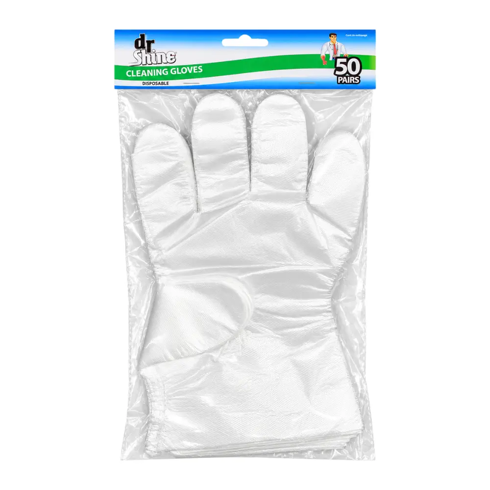 Găng Tay Vệ Sinh Dùng Một Lần, Disposable Cleaning Gloves, 50 Đôi - DR SHINE