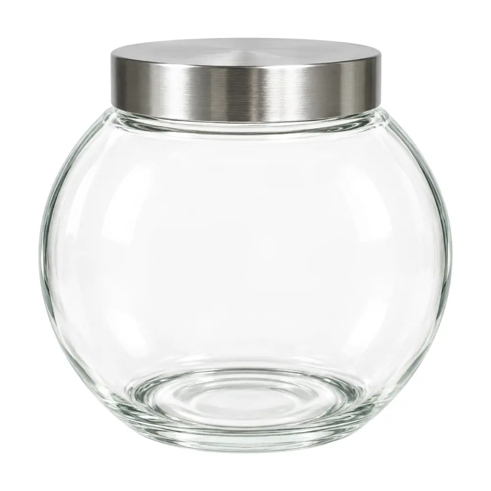 Hũ Thủy Tinh Đựng Đồ Khô Có Nắp, Dry Food Storage Jar with Lid (2000ml) - UNCLE BILLS