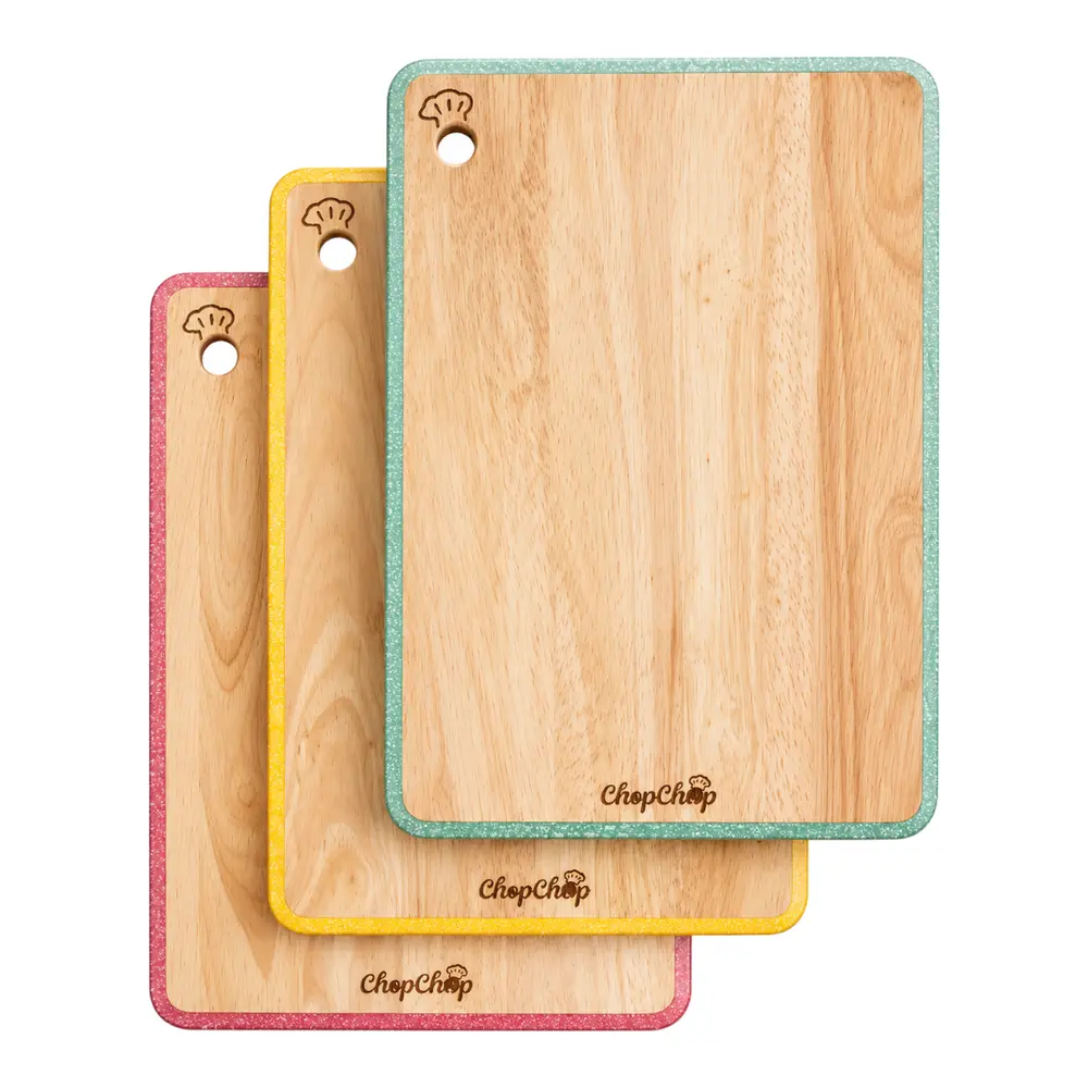Thớt 3 Nến Lung Linh, 3-Piece Cutting Board Set (32 x 22 x 1.7cm) - GO DUC THANH
