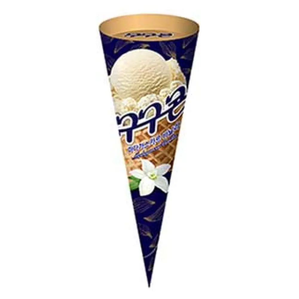 Kem Ốc Quế Madagascar Hương Vani, Goo Goo Cone, Madagascar Vanilla Ice Cream (160ml) - LOTTE