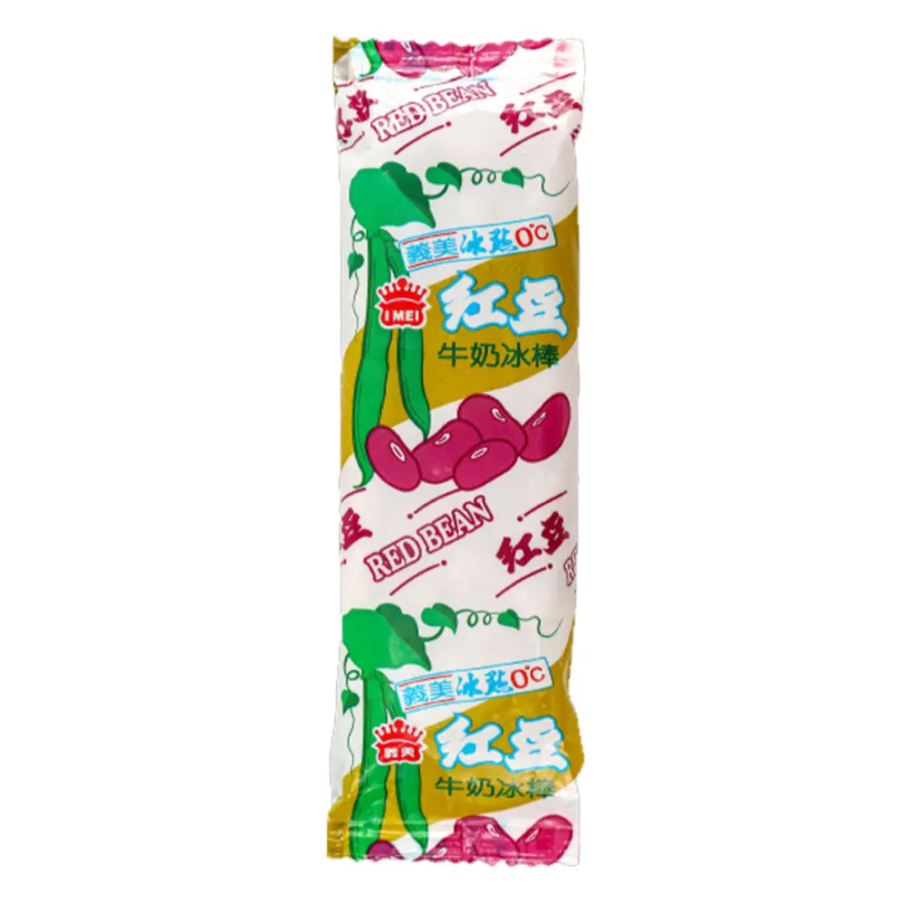 Kem Sữa Đậu Đỏ, Red Bean Milk Ice Bar (87.5g) - I-MEI