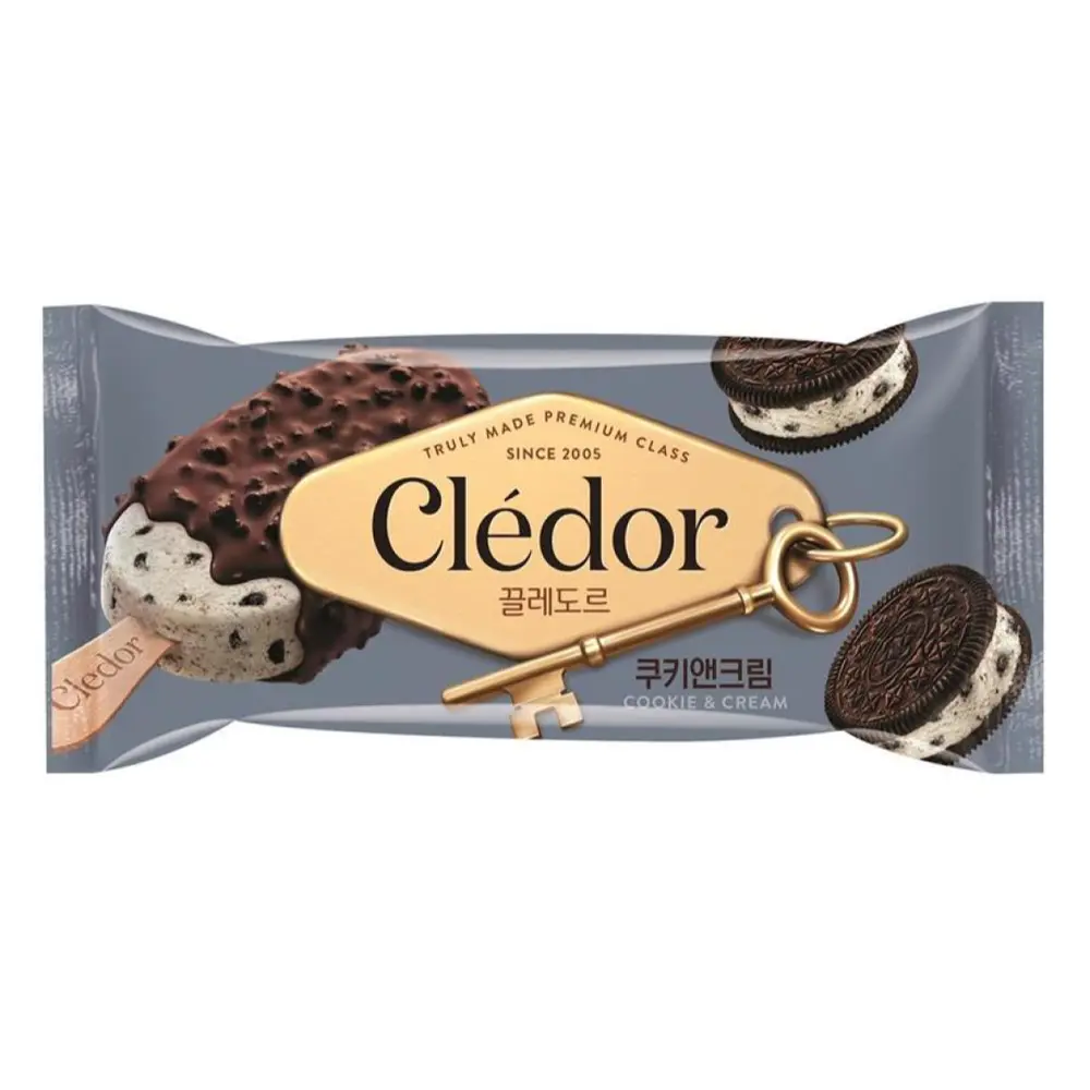 Kem Cookie & Cream, Clédor, Cookie & Cream Bar (90ml) - BINGGRAE