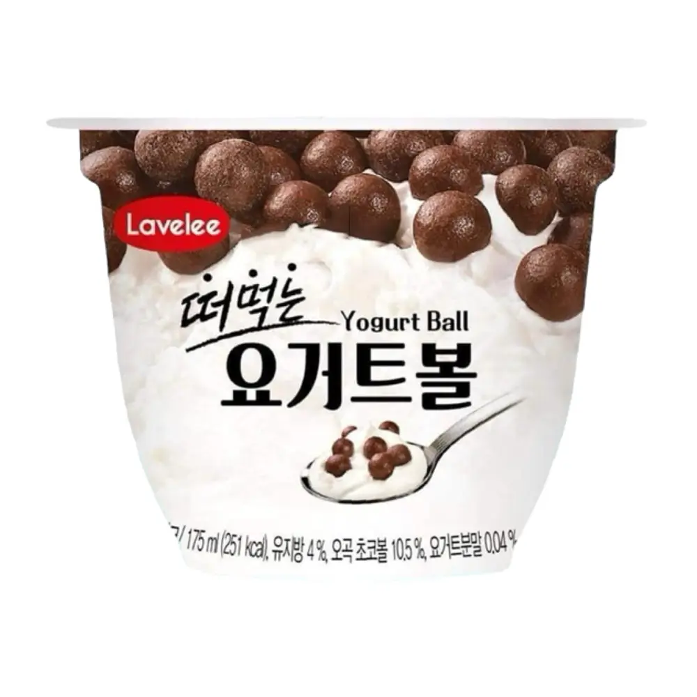 Kem Sữa Chua Viên Socola, The Yogurt with Chocolate Ball (175ml) - LAVELEE