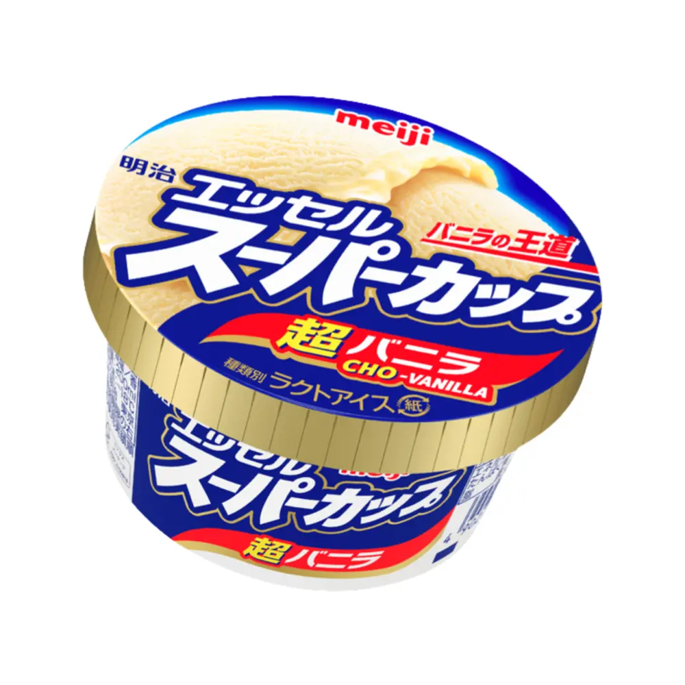 Kem Vani, Essel Super Cup, Cho-Vanilla Ice Cream (200ml) - MEIJI