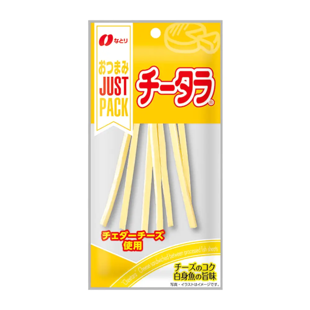 Phô Mai Sợi Kẹp Cá, Just Pack, Cheetara (24g) - NATORI