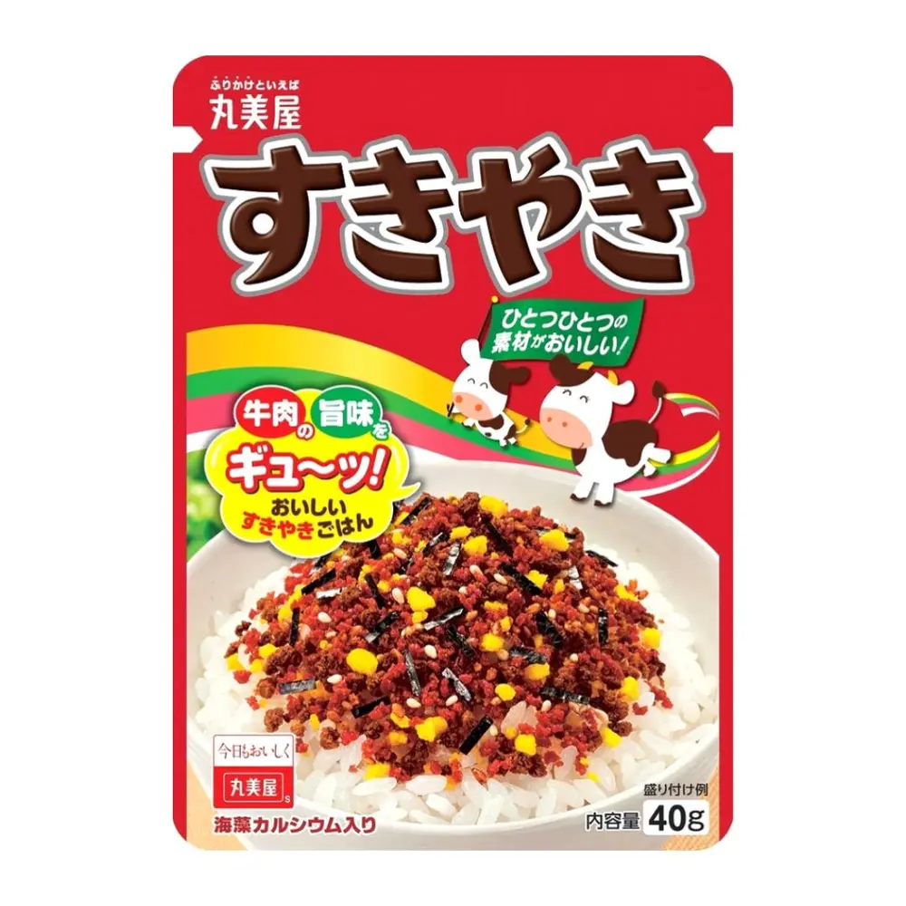 Gia Vị Rắc Cơm Vị Thịt Bò, Rice Sprinkles, Beef (40g) - MARUMIYA