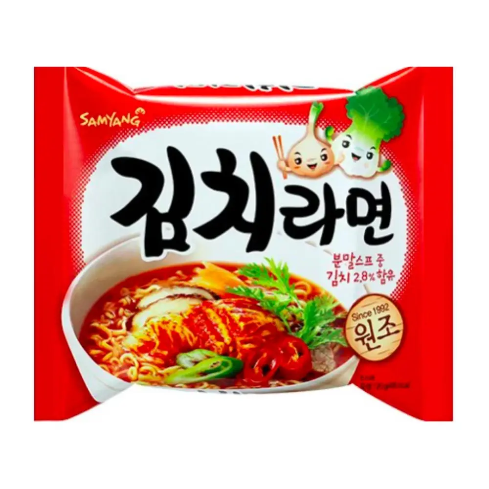 Mì Kim Chi, Kimchi Ramen (120g) - SAMYANG