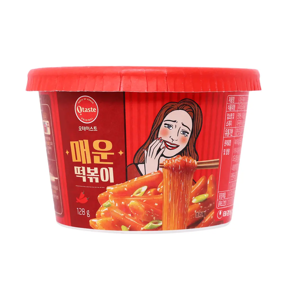 Bánh Gạo & Miến Sốt Cay, Tteokbokki with Glass Noodles in Spicy Sauce (128g) - OTASTE