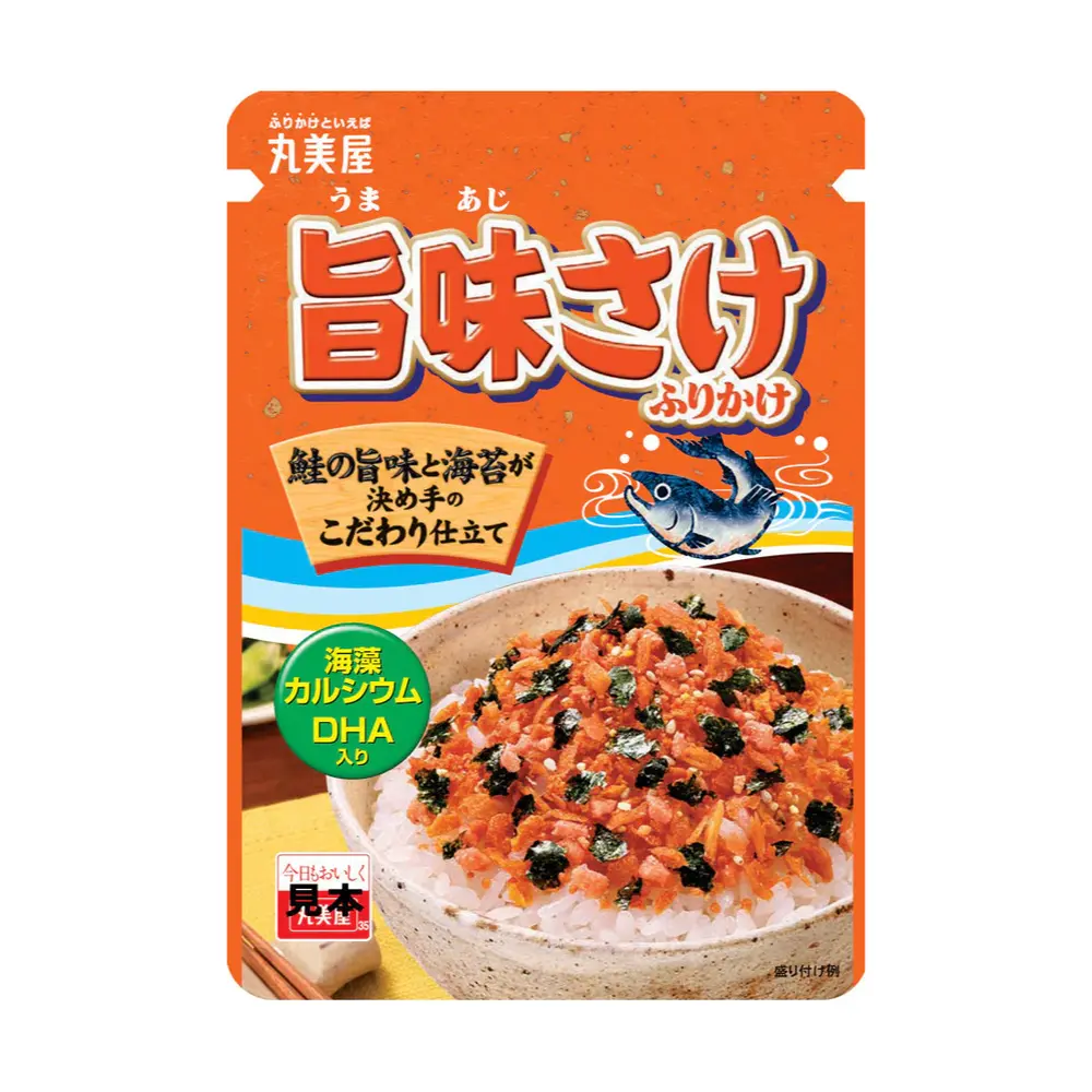 Gia Vị Rắc Cơm Vị Cá Hồi, Rice Sprinkles, Salmon (28g) - MARUMIYA