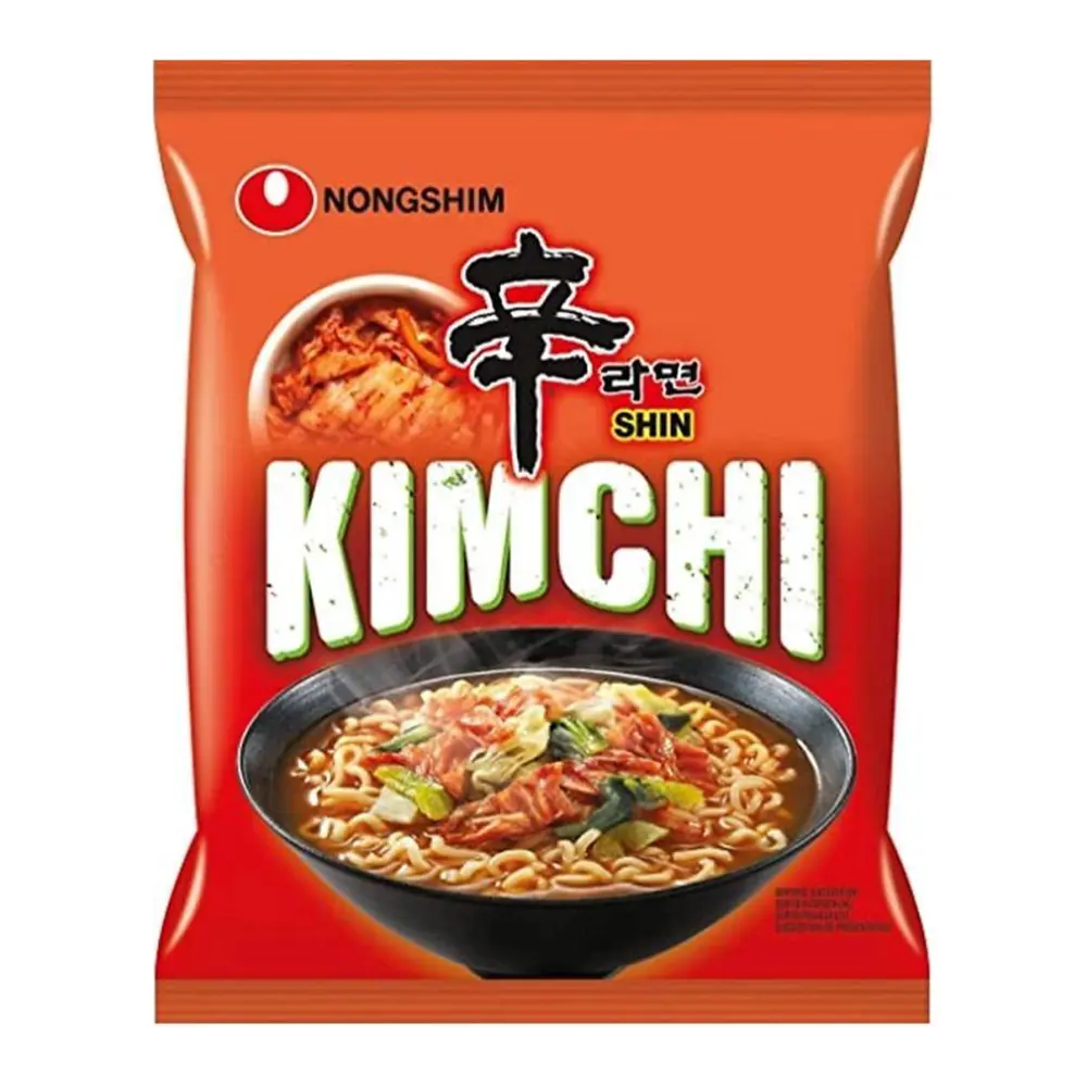 Mì Hàn Quốc Vị Kim Chi, Shin Ramyun, Kimchi Noodle Soup (120g) - NONGSHIM