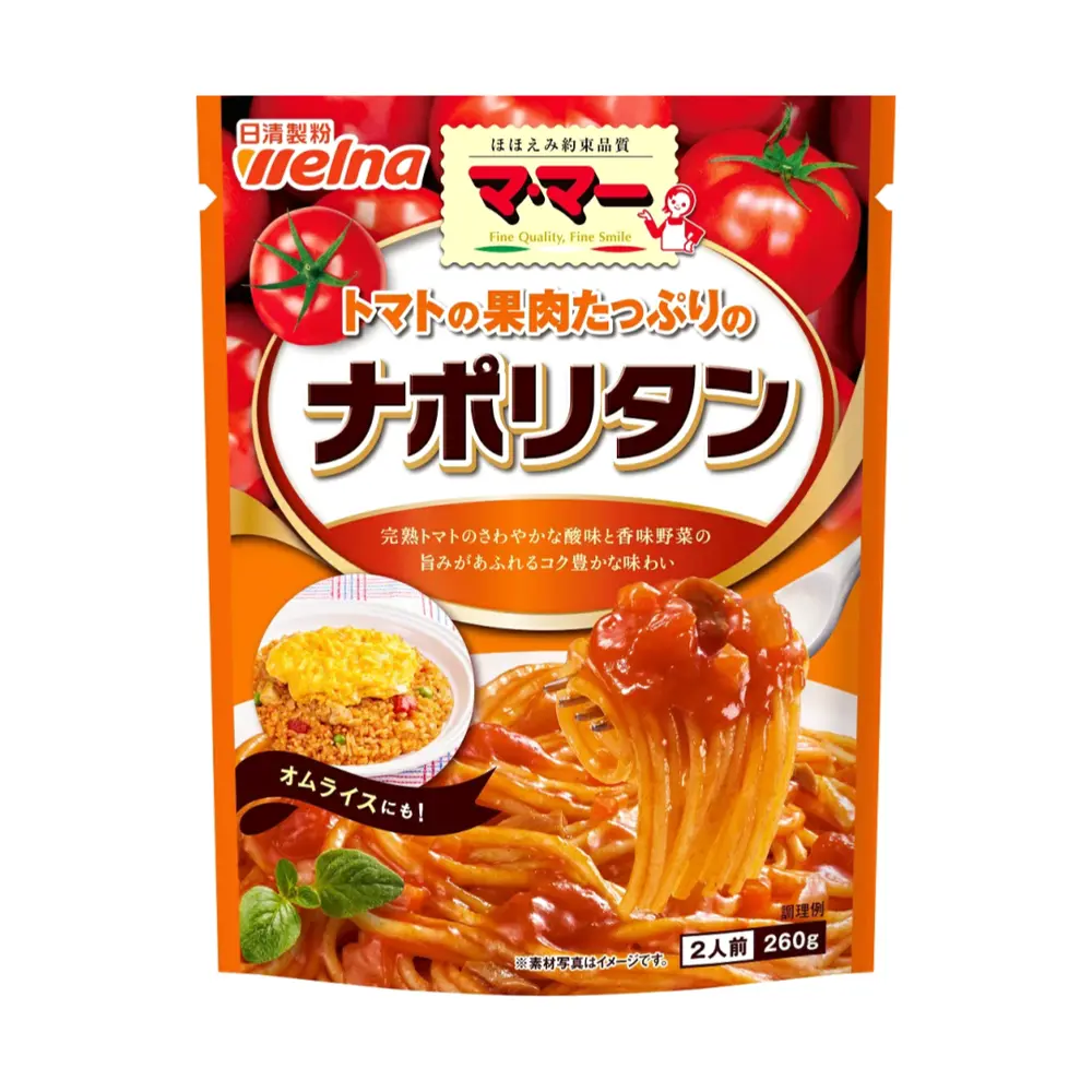 Sốt Cà Chua Napoli, Welna, Instant Neapolitan Sauce with Tomato Pulp (260g) - NISSHIN