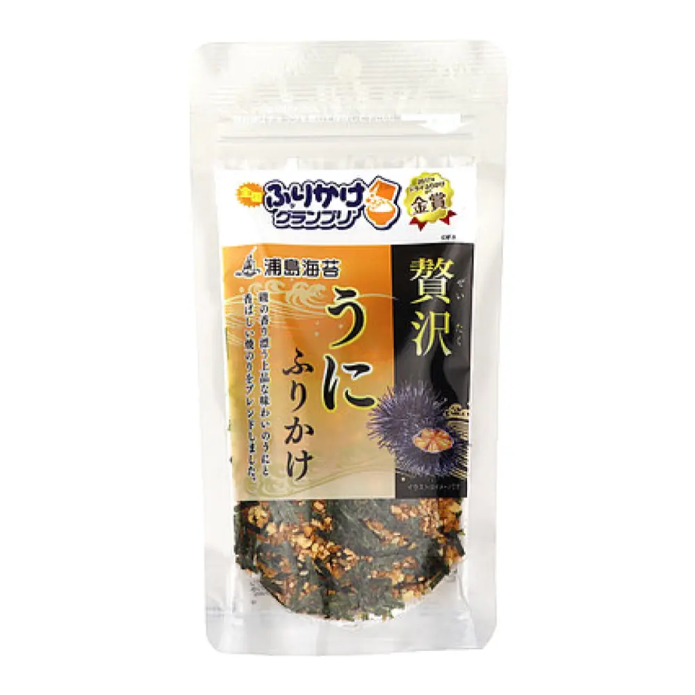 Gia Vị Rắc Cơm Vị Nhím Biển, Rice Sprinkles, Sea Urchin Furikake (35g) - NIHON KAISUI