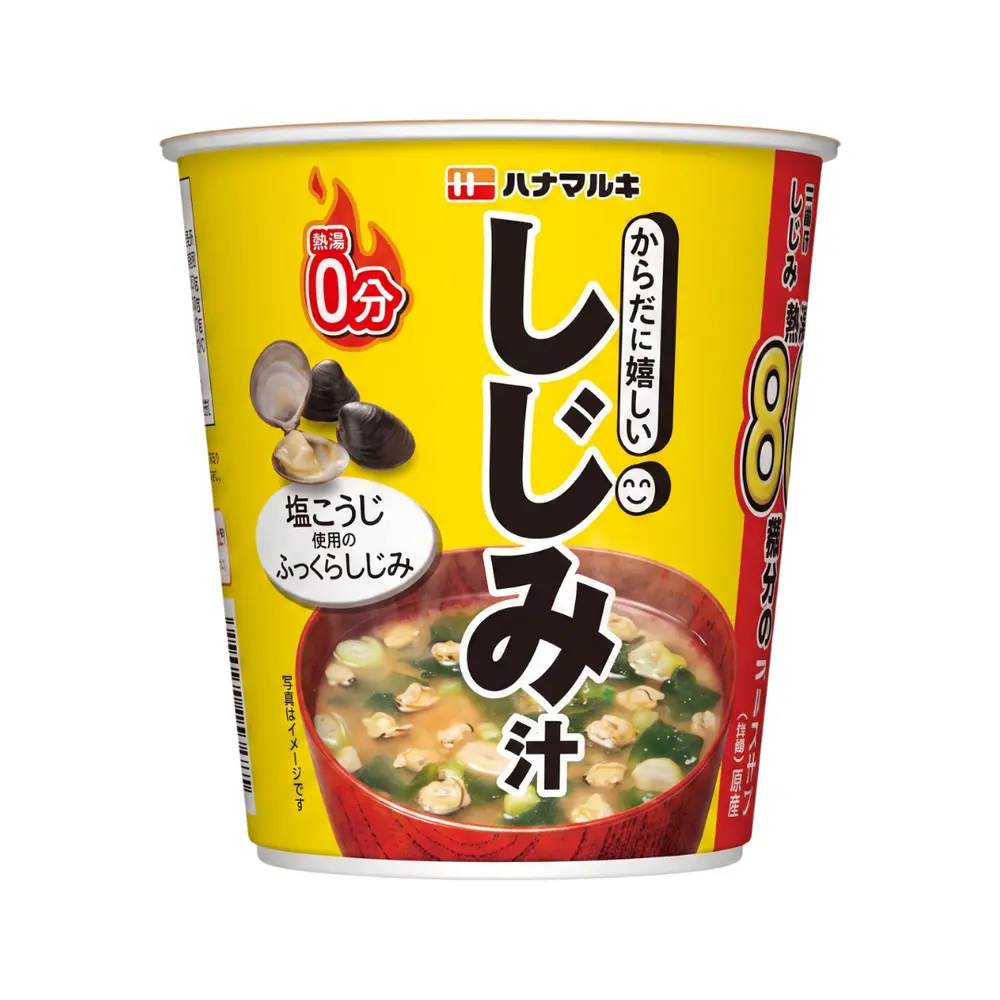 Súp Miso Ăn Liền Vị Nghêu, Instant Miso Soup Cup with Clam (9.1g) - HANAMARUKI