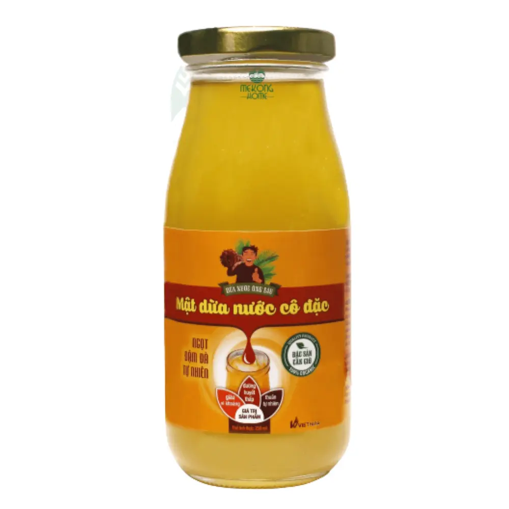 Mật Hoa Dừa, Coconut Nectar, 100% Mật Hoa Dừa Tự Nhiên (250g) - SOKFARM