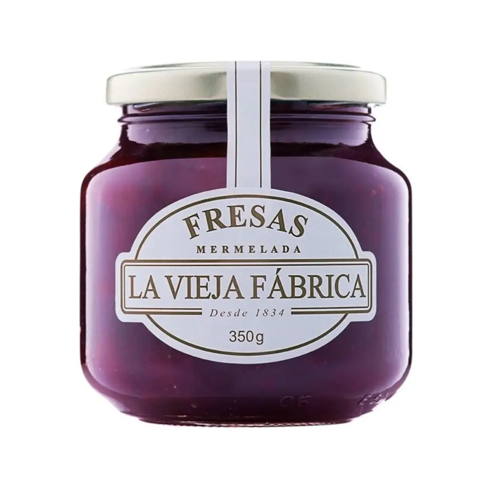 Mứt Dâu, La Vieja Fabrica, Strawberry Mermelada (350g) - FRAGATA