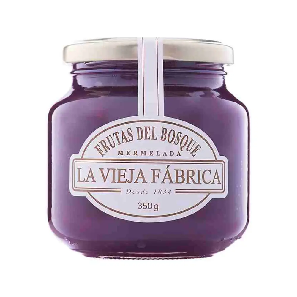 Mứt Hoa Quả Rừng, La Vieja Fabrica, Frutas del Bosque Mermelada (350g) - FRAGATA