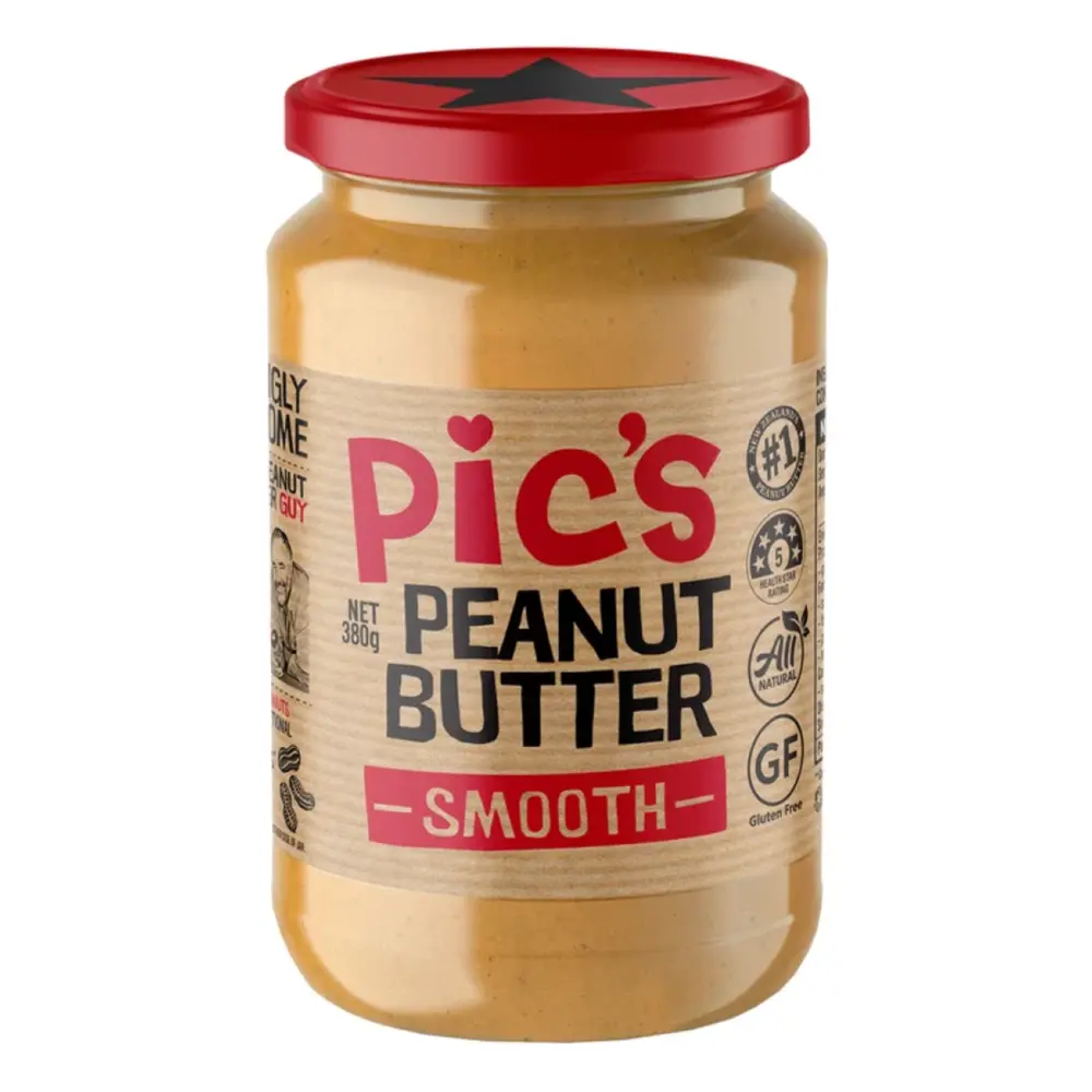 Bơ Đậu Phộng Mịn, Peanut Butter, Smooth (380g) - PIC'S