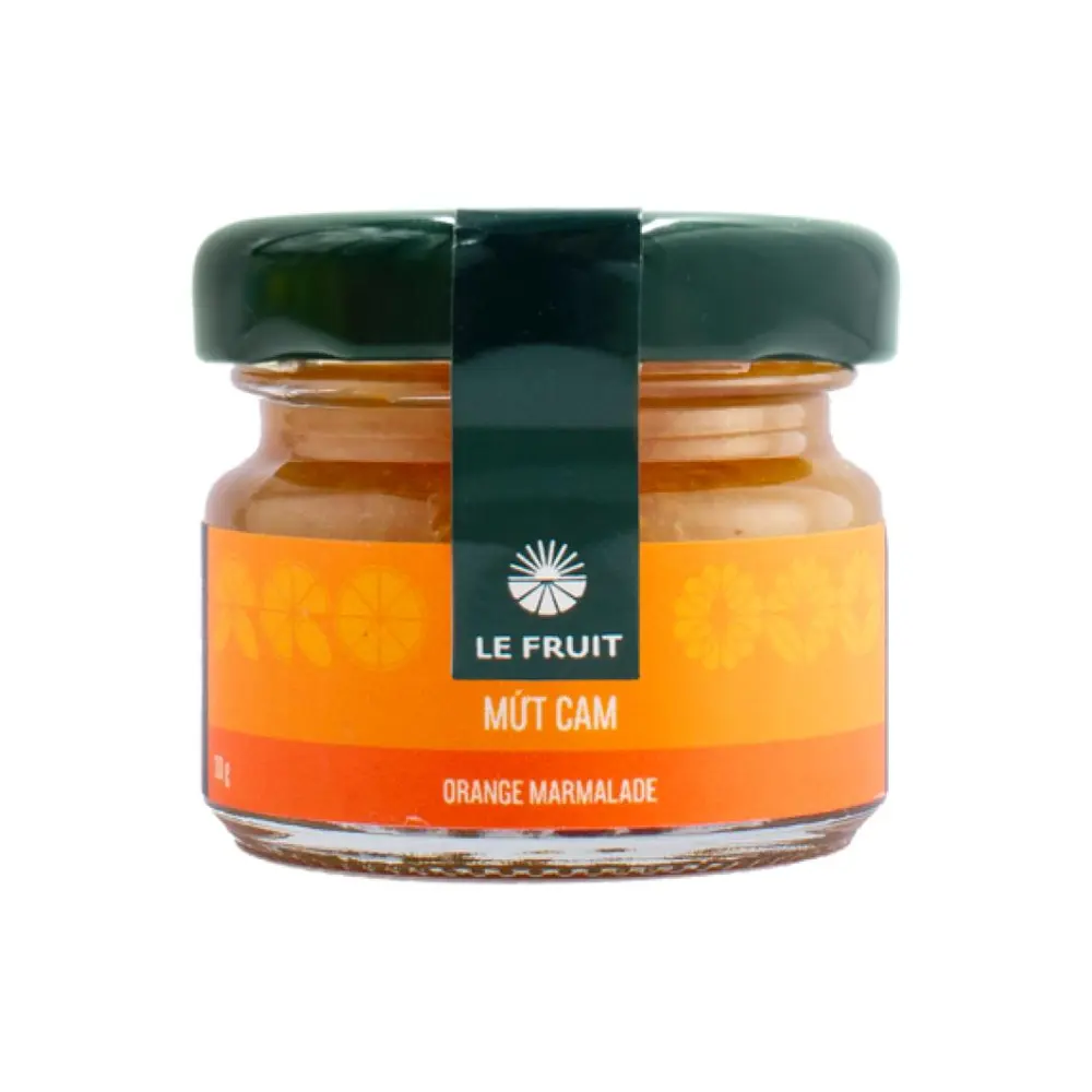 Mứt Cam, Orange Marmalade (30g) - LE FRUIT