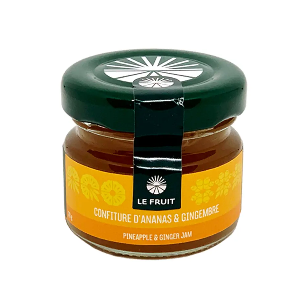 Mứt Dứa & Gừng, Pineapple & Ginger Jam (30g) - LE FRUIT