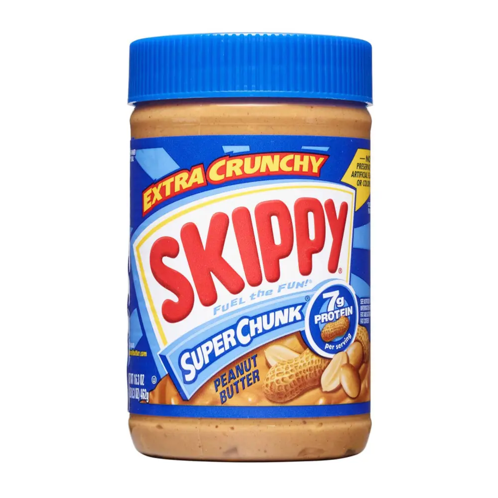 Bơ Đậu Phộng Có Hạt, Super Chunk Peanut Butter, 16.3 oz (462g) - SKIPPY