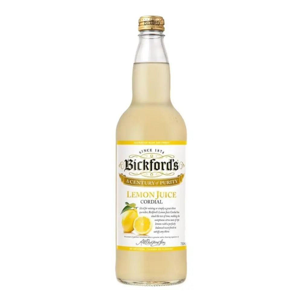 Nước Cốt Chanh, Lemon Juice Cordial (750ml) - BICKFORDS