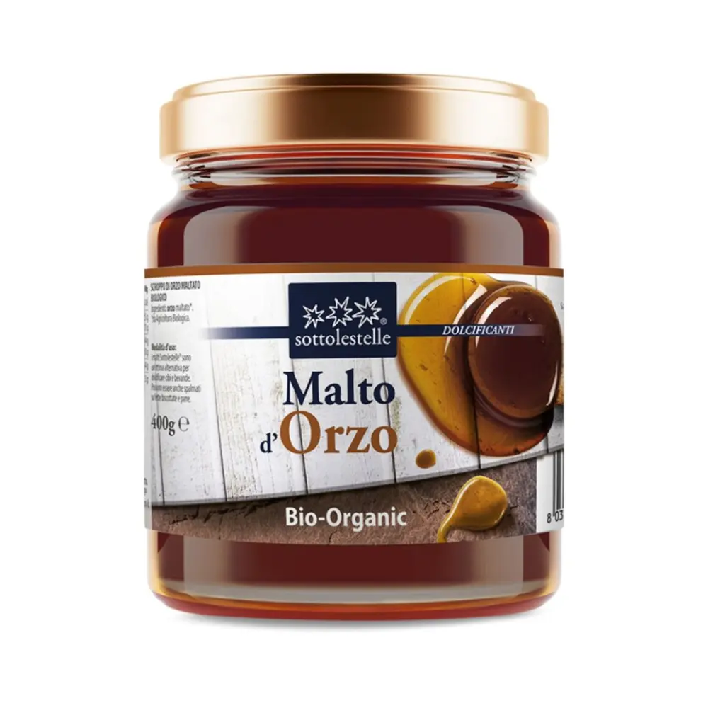 Mạch Nha Lúa Mạch Hữu Cơ, Malto d`Orzo, Organic Barley Malt Syrup (400g) - SOTTOLESTELLE