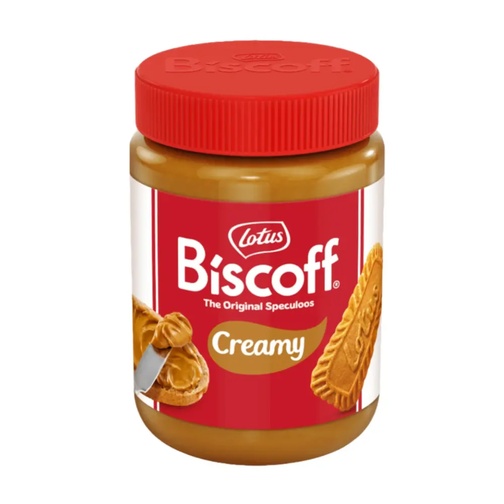 Kem Phết Mịn Vị Bánh Quy Caramel, Biscoff Spread, Creamy (400g) - LOTUS